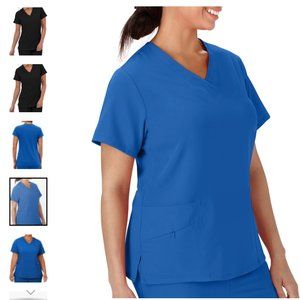 Women’s Blue Jockey Scrub Set